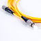FC Sc 12 Singlemode ντούμπλεξ σκοινιού μπαλωμάτων οπτικής ίνας πυρήνων